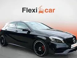 Negro Usado 2017 Mercedes A200 AMG line Berlina | 19.290 € (Precio justo)