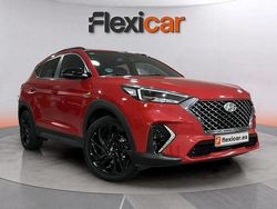 Rojo Usado 2019 Hyundai Tucson N Line SUV | 17.990 € (Un poco caro)