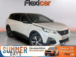 Blanco Usado 2017 Peugeot 5008 GT-line Monovolumen | 19.490 € (Precio justo)