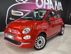 Granate Usado 2021 Fiat 500C Dolcevita Descapotable | 11.990 € (Precio justo)