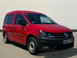 Rojo Usado 2020 VW Caddy Monovolumen | 19.500 € (Un poco caro)