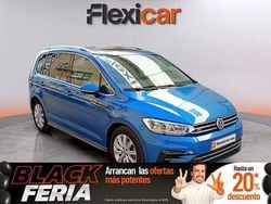 Azul Usado 2019 VW Touran Sportline Monovolumen | 23.990 € (Precio justo)