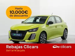 Amarillo Usado 2024 Peugeot 208 Active Utilitario | 14.990 € (Precio justo)