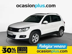 Blanco Usado 2013 VW Tiguan Sportline SUV | 16.450 € (Precio justo)