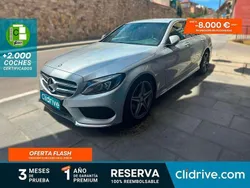 Gris Usado 2016 Mercedes C200 Berlina | 15.190 € (Super precio)