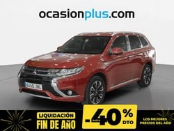 Rojo Usado 2016 Mitsubishi Outlander P-HEV SUV | 17.980 € (Precio justo)