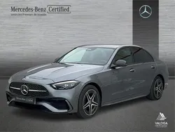 Gris / plata Usado 2024 Mercedes C300e AMG line Berlina | 49.900 € (Super precio)