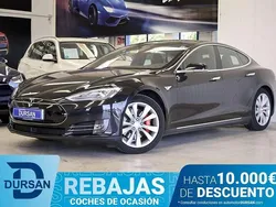 Negro Usado 2016 Tesla Model S Berlina | 32.490 € (Precio justo)