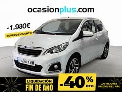 Gris Usado 2018 Peugeot 108 Allure Berlina | 8190 € (Precio justo)