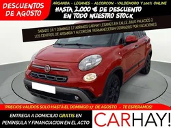 Rojo Usado 2019 Fiat 500L Cross Monovolumen | 12.990 € (Precio justo)