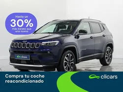 Blanco Usado 2021 Jeep Compass Limited SUV | 20.990 € (Precio justo)