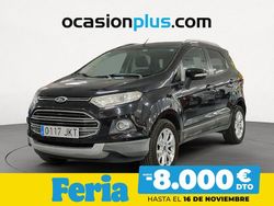 Negro Usado 2015 Ford Ecosport Titanium SUV | 8400 € (Precio justo)