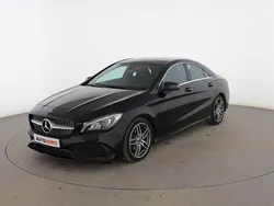 Negro Usado 2018 Mercedes CLA200 AMG line Berlina | 25.599 € (Precio justo)