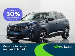 Azul Usado 2023 Peugeot 3008 GT SUV | 22.990 € (Precio justo)