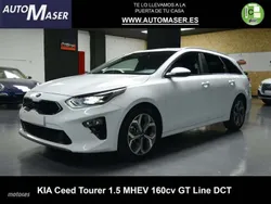 Blanco Usado 2021 Kia Ceed GT-Line Familiar | 19.500 € (Precio justo)