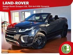 Negro Usado 2016 Land Rover Range Rover evoque HSE Dynamic Descapotable | 31.980 €