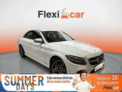 Blanco Usado 2018 Mercedes C200 AMG Berlina | 23.990 € (Un poco caro)