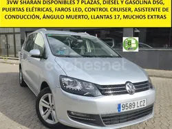 Gris / plata Usado 2020 VW Sharan Advance Monovolumen | 31.995 € (Un poco caro)
