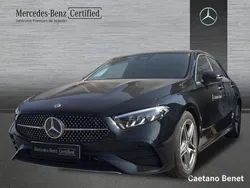 Negro Usado 2024 Mercedes A180 AMG line | 32.900 € (Precio justo)