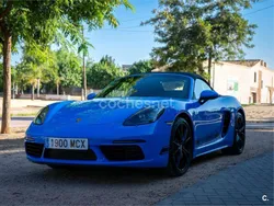 Azul Usado 2023 Porsche 718 Boxster Descapotable | 70.000 € (Buen precio)
