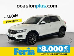 Blanco Usado 2020 VW T-Roc Sportline SUV | 19.850 € (Precio justo)