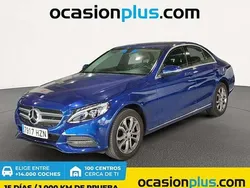 Azul Usado 2014 Mercedes C220 Avantgarde Berlina | 18.450 € (Precio justo)