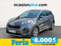 Gris Usado 2017 Kia Sportage GT-Line SUV | 17.590 € (Precio justo)