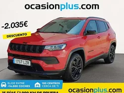 Rojo Usado 2022 Jeep Compass Night Eagle SUV | 20.355 € (Un poco caro)