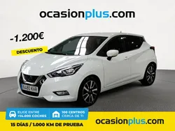 Blanco Usado 2018 Nissan Micra Acenta Utilitario | 13.200 € (Un poco caro)