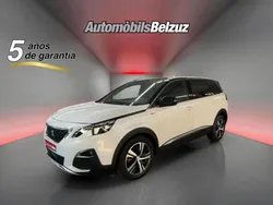 Blanco Usado 2019 Peugeot 5008 GT-line Monovolumen | 22.490 € (Precio justo)