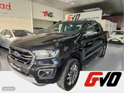 Negro Usado 2021 Ford Ranger Wildtrack Recogida | 33.900 € (Precio justo)