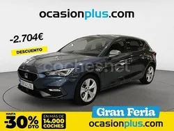 Gris / plata Usado 2021 Seat Leon FR Berlina | 21.500 € (Precio justo)