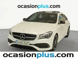Blanco Usado 2016 Mercedes CLA220 Shooting Brake AMG line Familiar | 23.590 € (Precio justo)