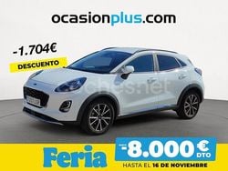 Blanco Usado 2021 Ford Puma Titanium SUV | 18.750 € (Precio justo)
