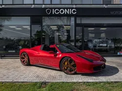 Rojo Usado 2013 Ferrari 458 Descapotable | 252.900 € (Caro)