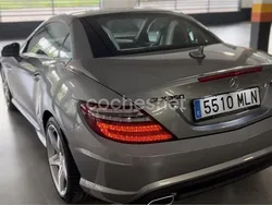Gris / plata Usado 2014 Mercedes SLK350 CarbonLOOK Edition Descapotable | 34.900 €