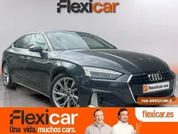 Gris Usado 2021 Audi A5 Sportback Advanced Plus Berlina | 33.990 € (Precio justo)