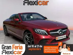 Rojo Usado 2019 Mercedes C180 Descapotable | 31.790 € (Precio justo)