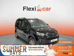 Negro Usado 2023 Peugeot Rifter GT Monovolumen | 20.990 € (Buen precio)