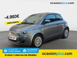 Negro Usado 2022 Fiat 500e Icon Utilitario | 12.600 € (Precio justo)