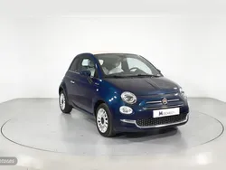 Azul Usado 2022 Fiat 500 Dolcevita Descapotable | 13.600 € (Precio justo)