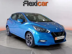 Azul Usado 2021 Nissan Micra Acenta Utilitario | 11.990 € (Precio justo)