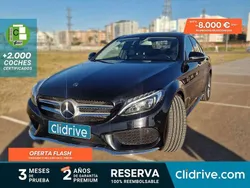 Negro Usado 2017 Mercedes C220 Berlina | 22.490 € (Precio justo)