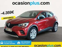 Rojo Usado 2022 Renault Captur Zen SUV | 15.991 € (Precio justo)