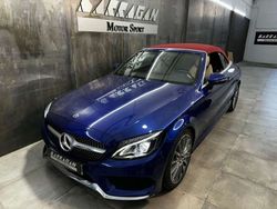 Azul Usado 2018 Mercedes C220 Descapotable | 36.700 € (Un poco caro)