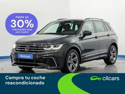 Gris Usado 2021 VW Tiguan R-line SUV | 32.490 € (Un poco caro)