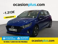 Azul Usado 2022 Hyundai i20 Berlina | 13.590 € (Precio justo)