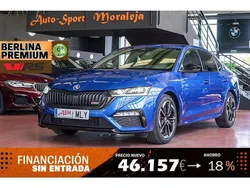 Azul Usado 2023 Skoda Octavia RS Utilitario | 34.900 € (Un poco caro)