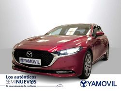 Rojo Usado 2023 Mazda 3 Exclusive-Line Berlina | 26.950 € (Precio justo)