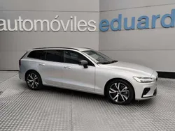 Plateado Usado 2019 Volvo V60 R-Design Familiar | 28.900 € (Precio justo)